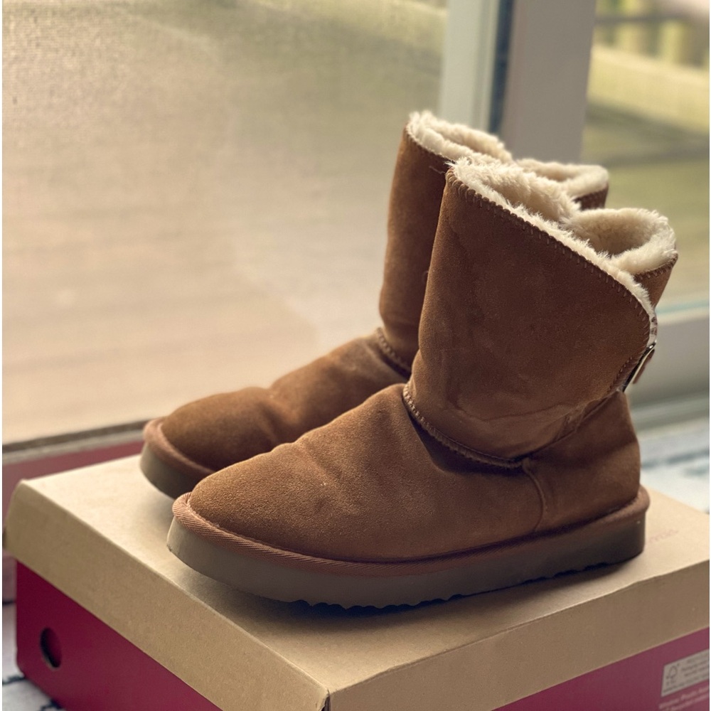Style & Co Genuine Suede Upper